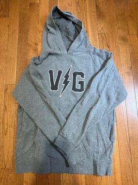 VG Lightning Gray Kids Hoodie Sweatshirt